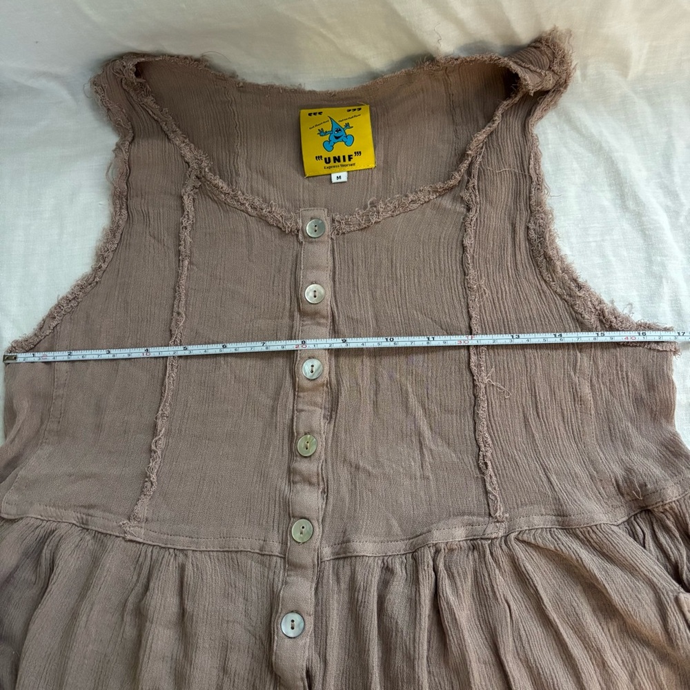 Unif gaard bohemian dress with nice pockets size M - Picture 7 of 13